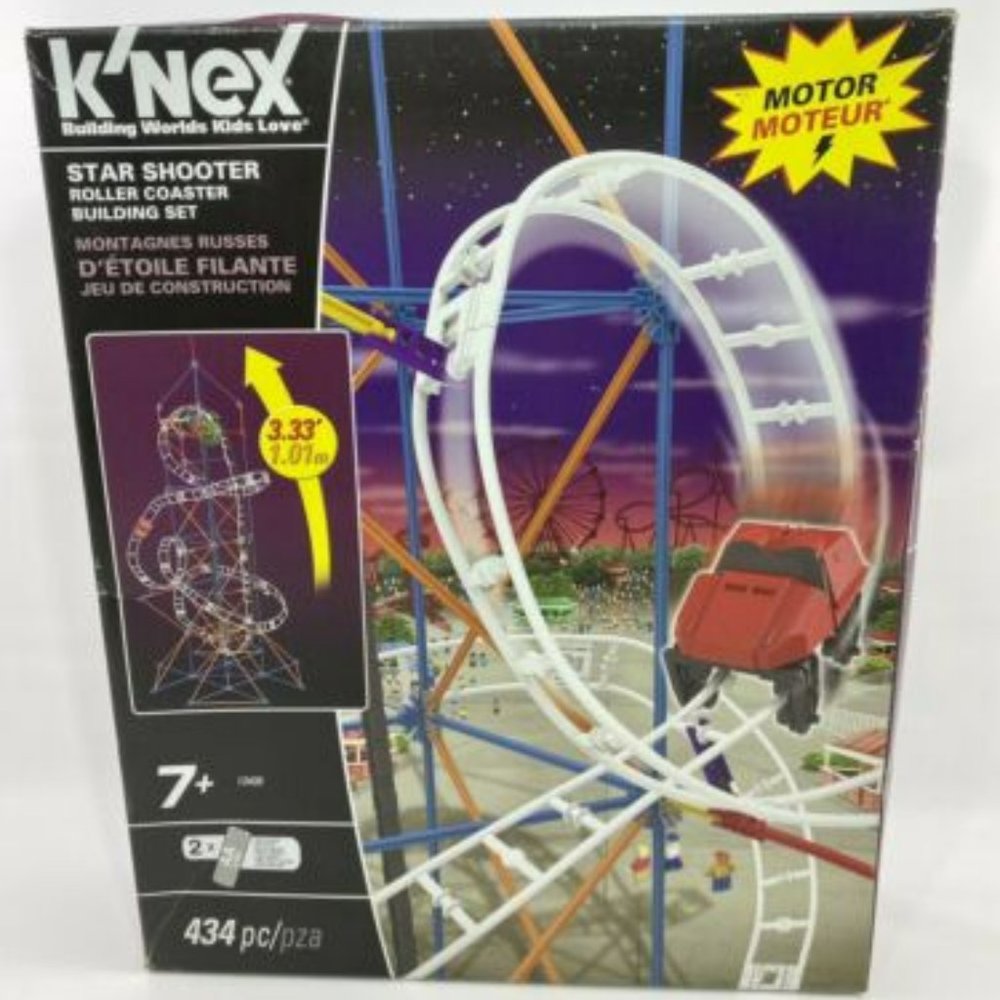 NEW K'nex  Star Shooter Roller Coaster building set